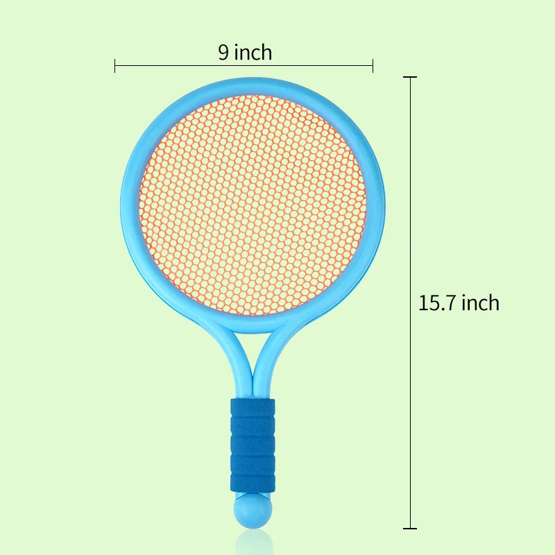 Kids Badminton and Tennis Racket Set