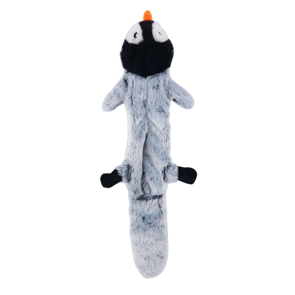 Interactive Crinkle & Squeak Plush Dog Toys