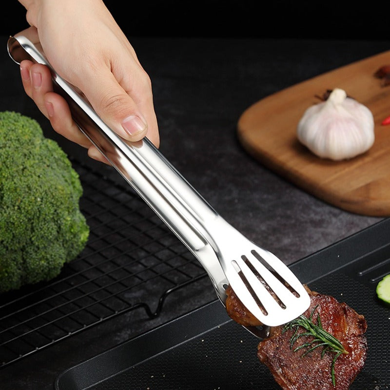 304 Stainless Steel BBQ Food Tongs