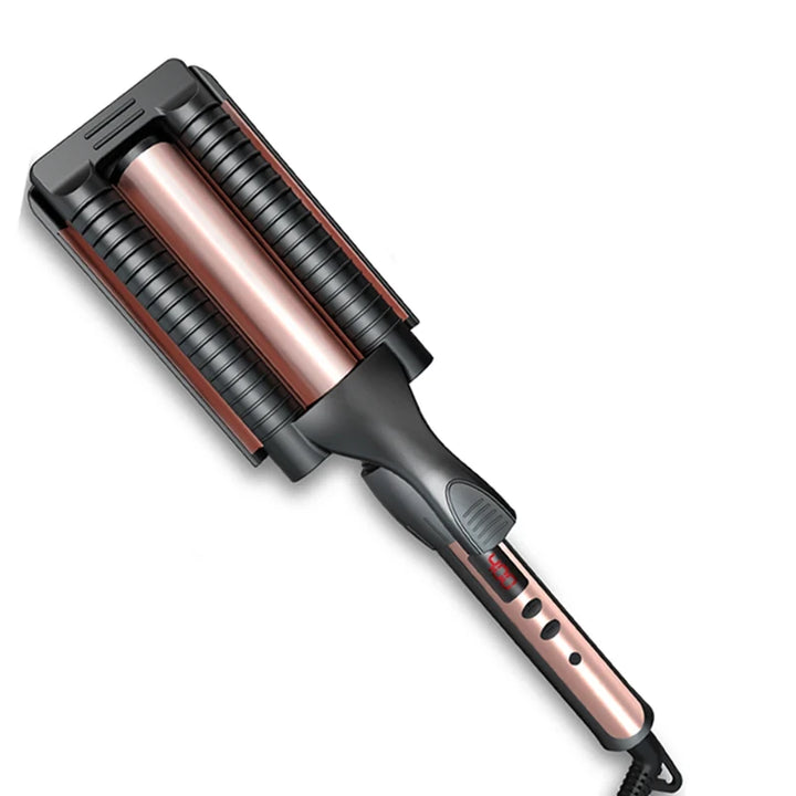 Electric 3 Barrel Curling Iron for Perfect Waves