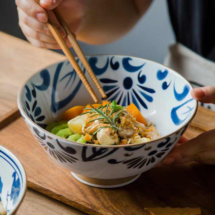 Creative Retro Ramen Hand-painted Ceramic Bowl