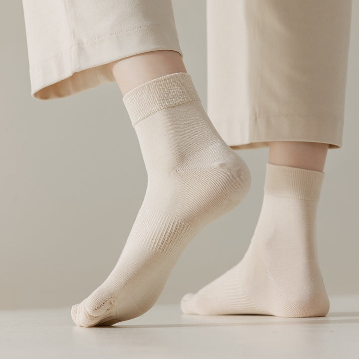 Women's Cotton Toe Socks