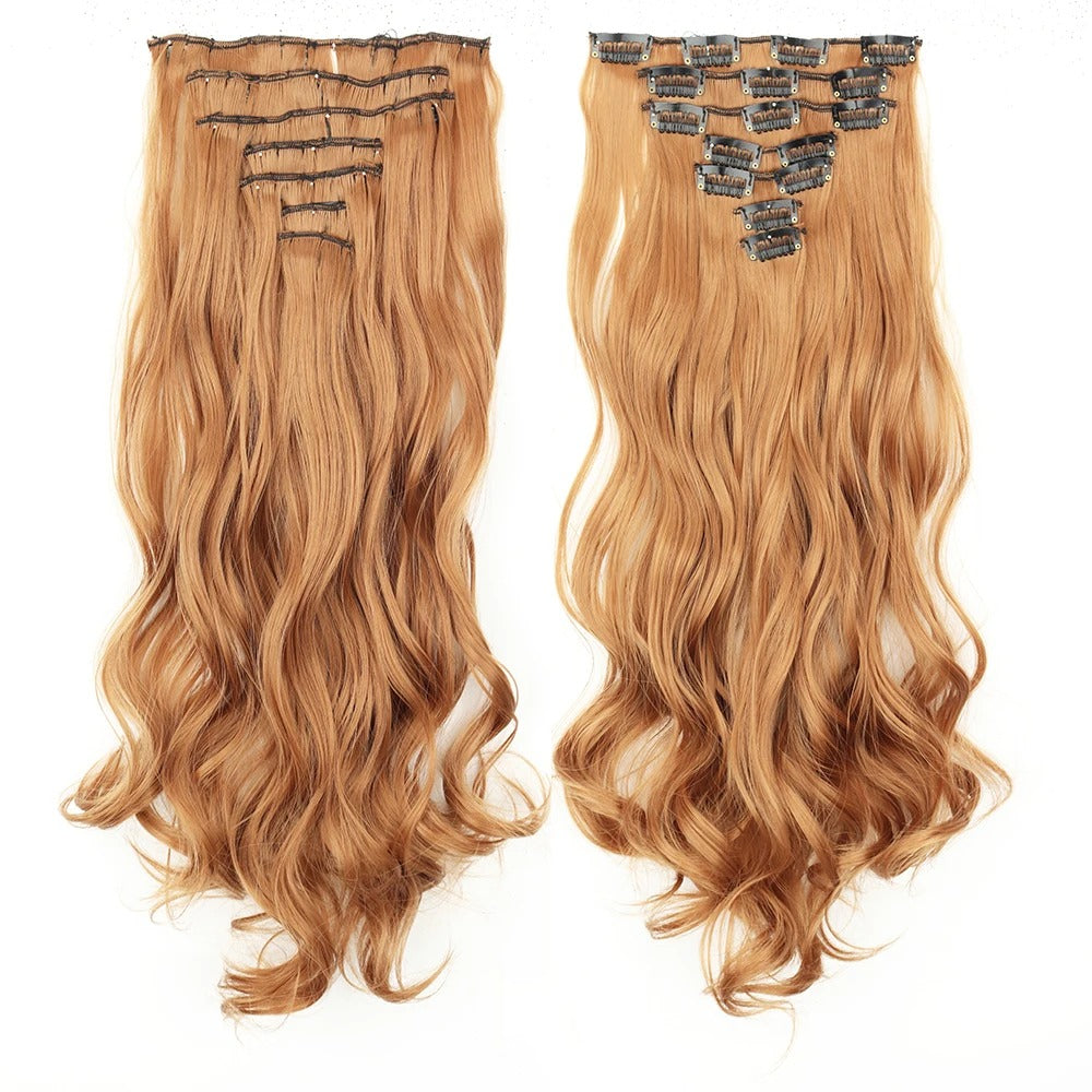 Long Wavy Ombre Clip-In Hair Extensions