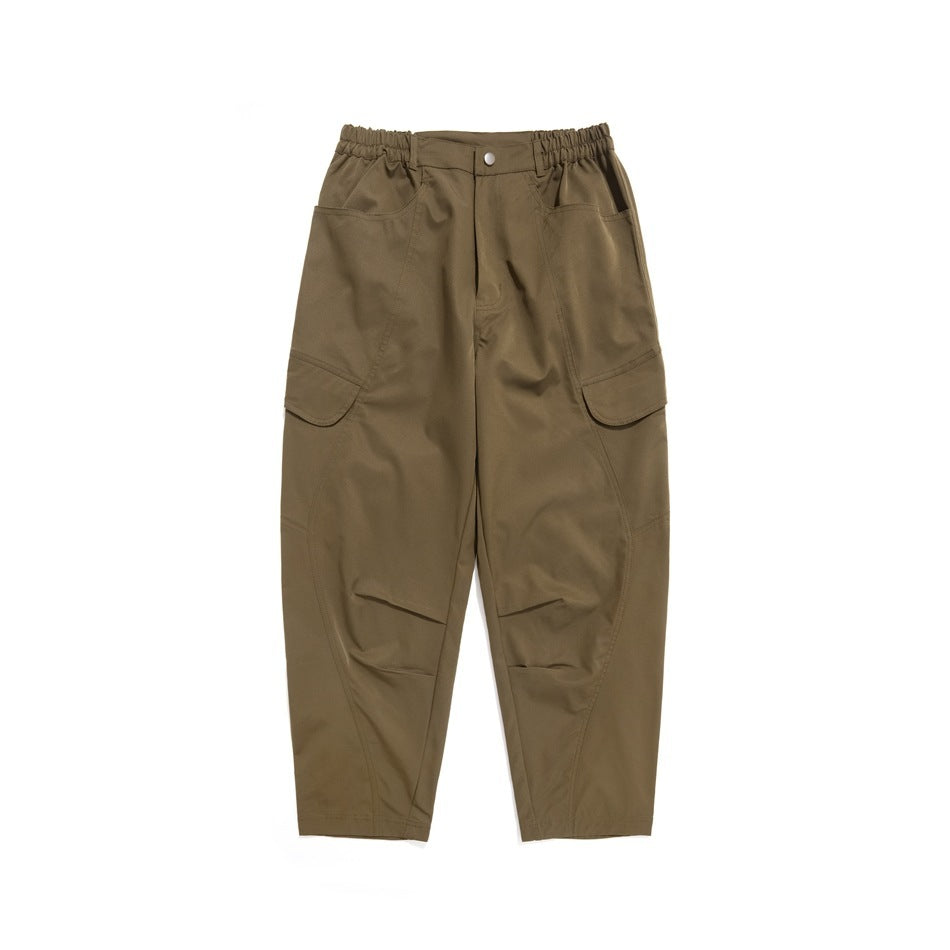 Leisure Cargo Chemical Fiber Blend Men's Trousers