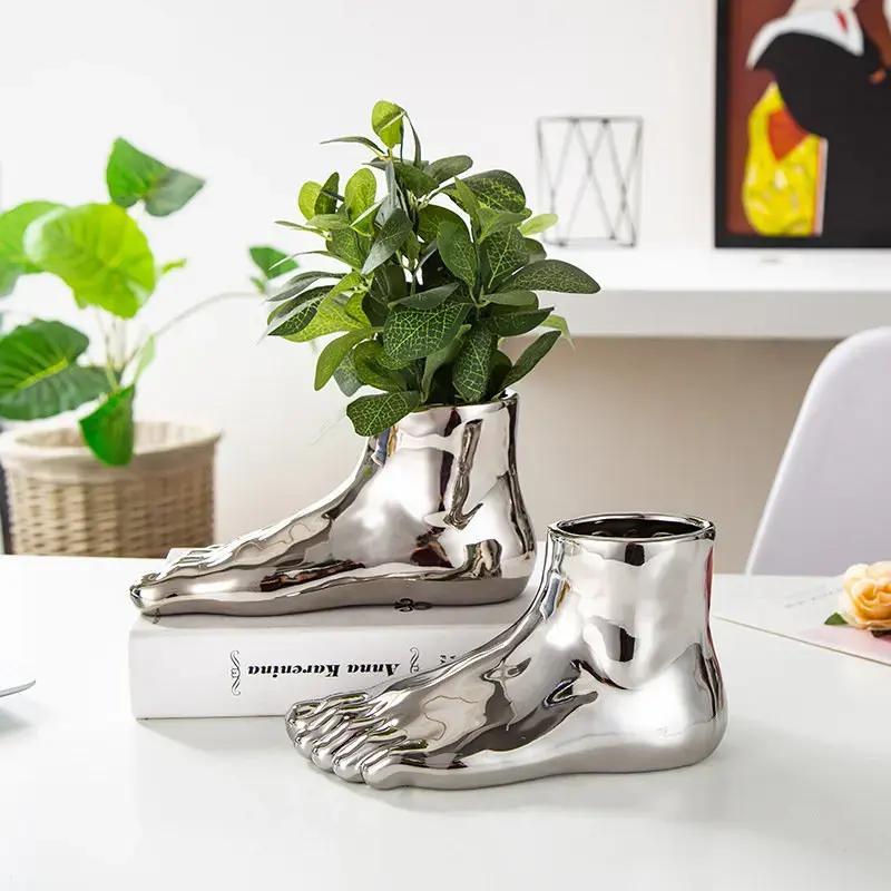 Modern Ceramic Vase for Living Room Decor