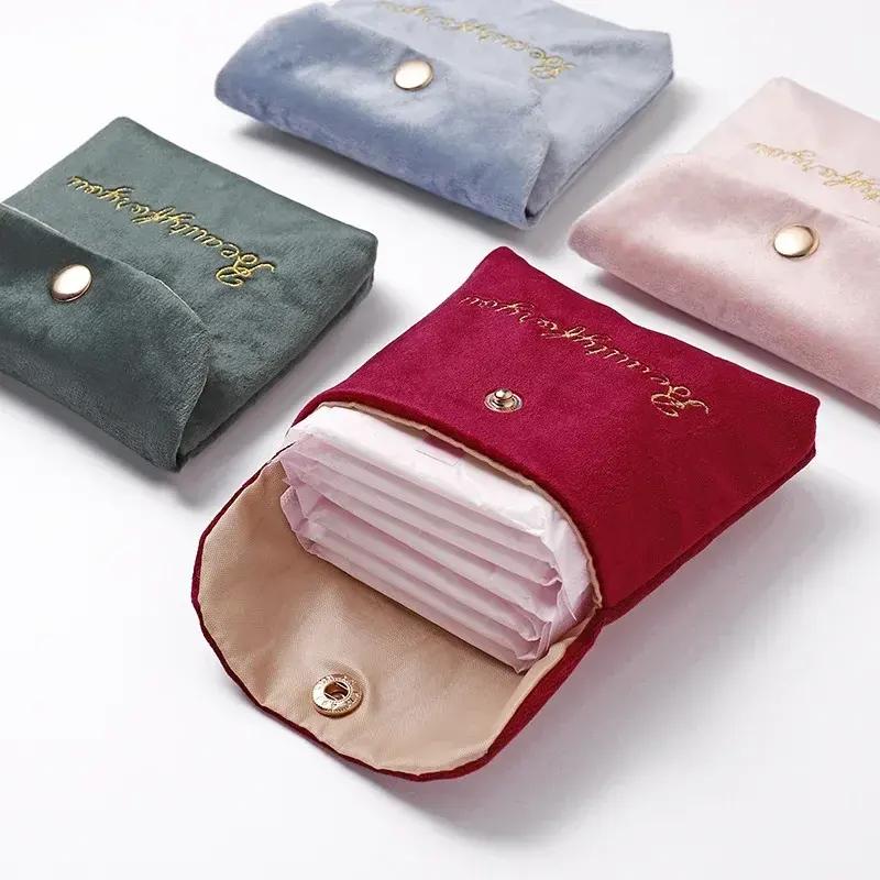 Velvet Mini Cosmetic & Storage Bag