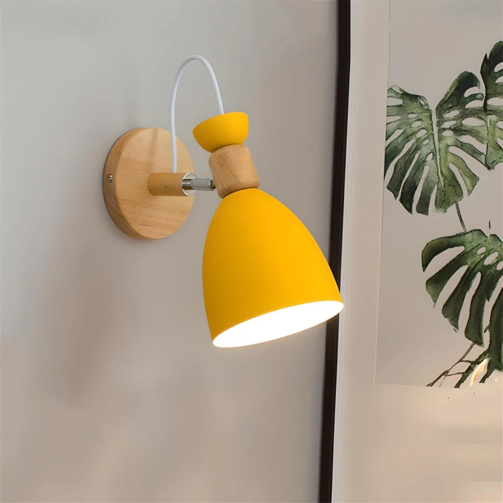 Nordic Minimalist LED Wall Lamp - Modern Macaron Lights