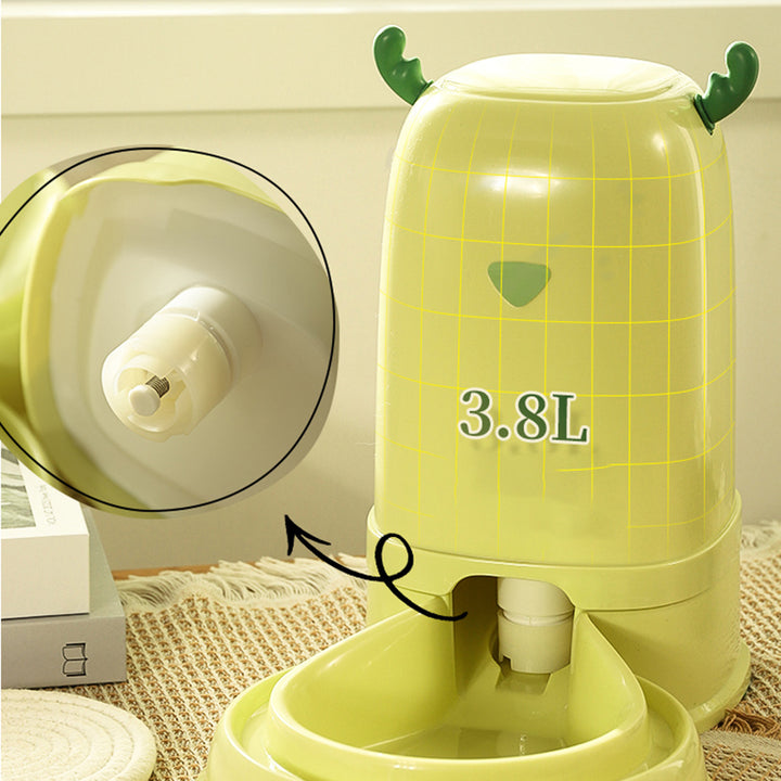 Automatic Dog & Cat Water Feeder with Large Capacity Dispenser