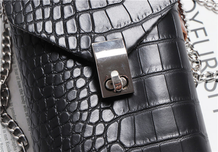 New Fashion All-match Pattern PU Leather Belt Bag