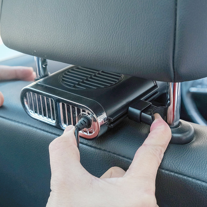 Creative Car Seat Backrest USB Fan