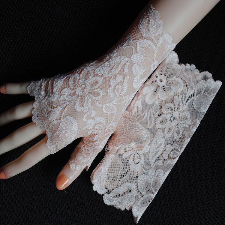 Stretch Lace Gloves Thin And Sexy