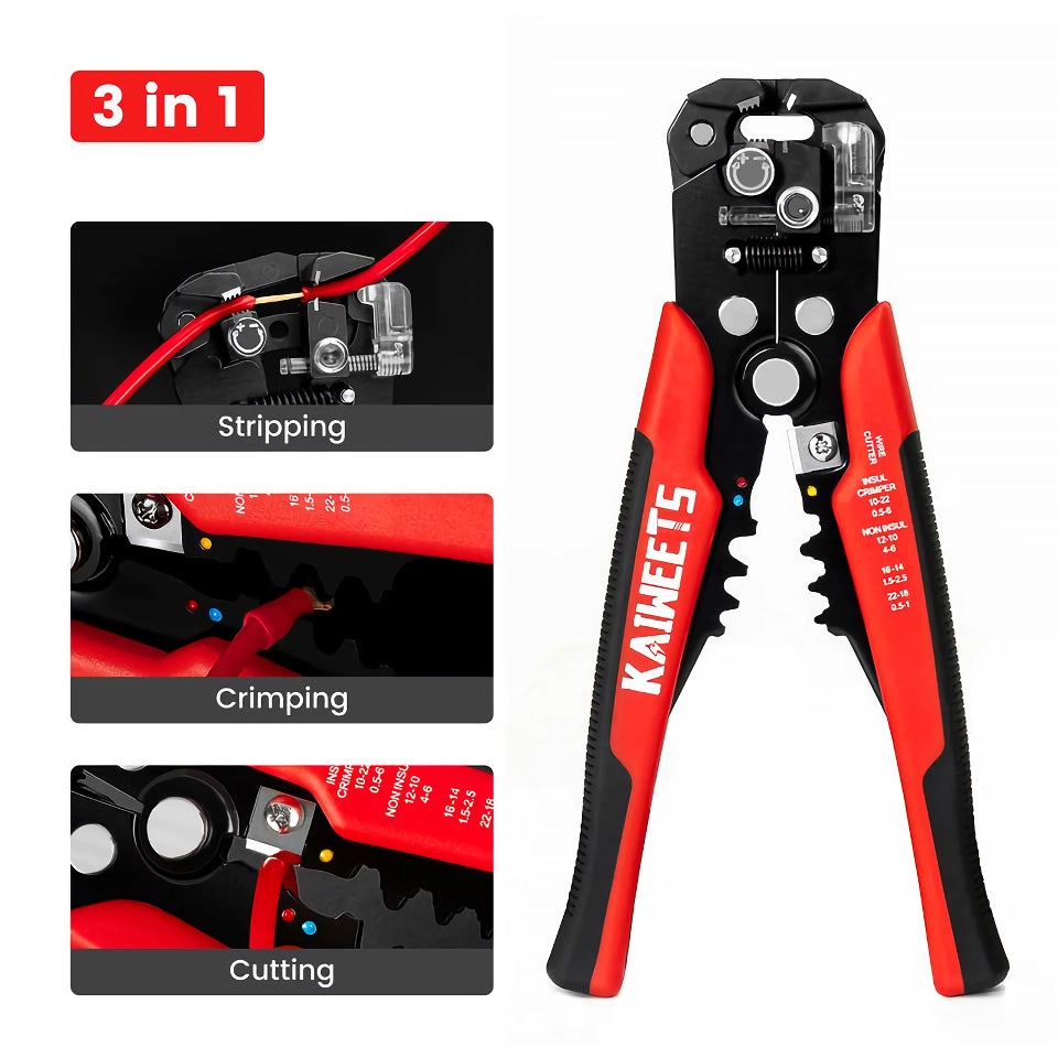 Automatic Wire Stripping and Crimping Tool Set