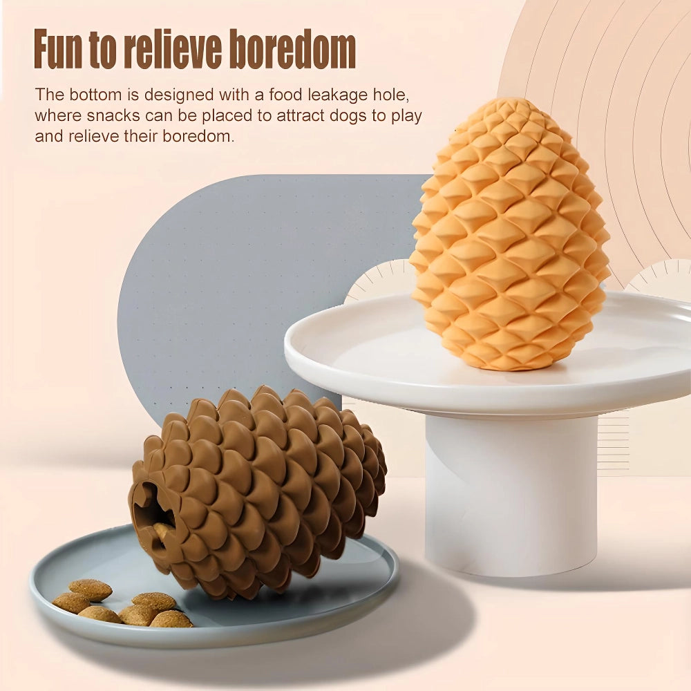 Interactive Pineapple Dog Chew Toy