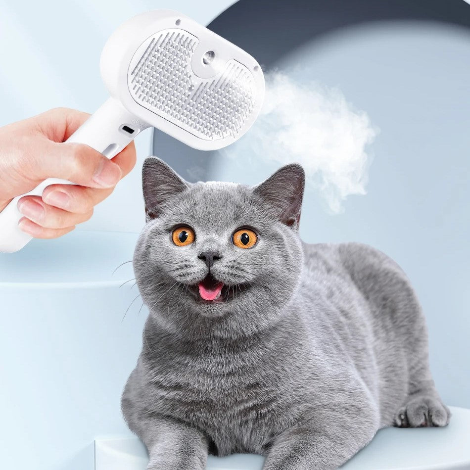 Professional Pet Hair Straightener & Massage Comb for Cats