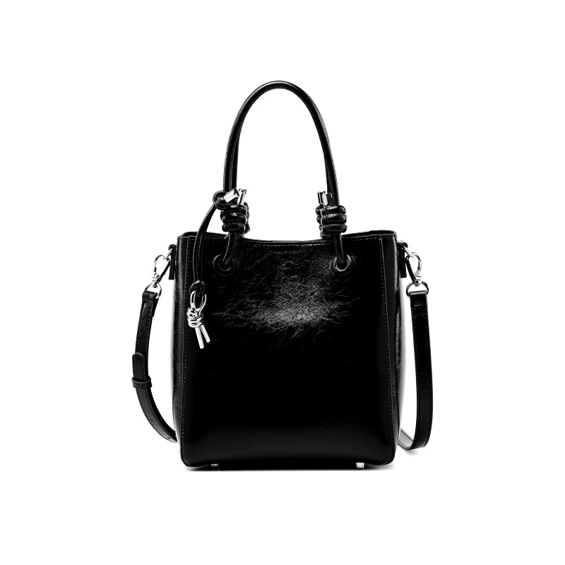 Genuine Leather Crossbody Handbag