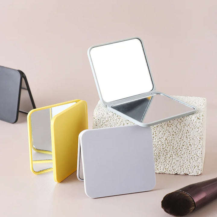 Portable Folding Double-Sided Makeup Mirror