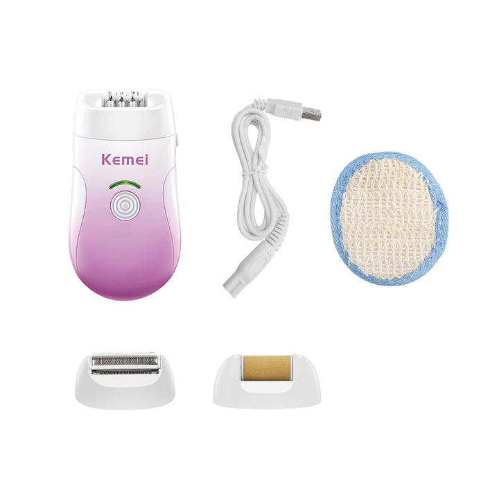 Rechargeable 3-in-1 Hair Removal Epilator