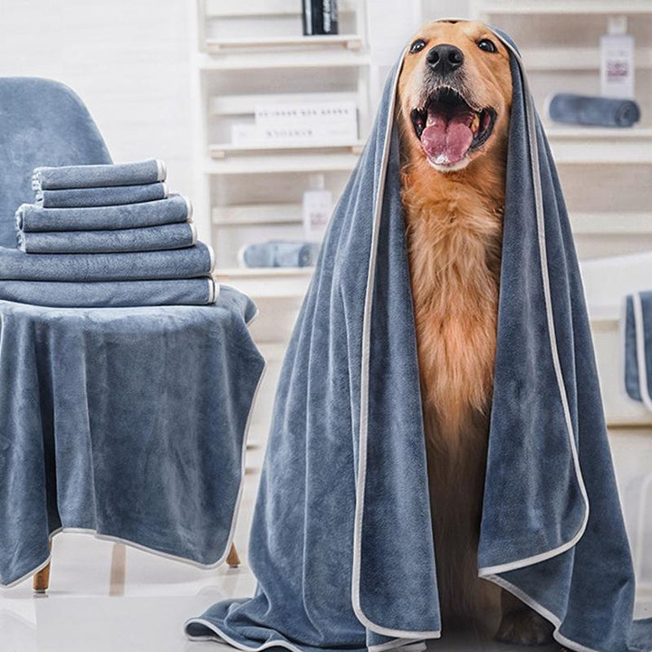 Extra-Large Absorbent Pet Bath Towel