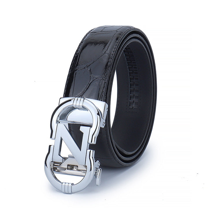 Men's Leather Casual Business Belt