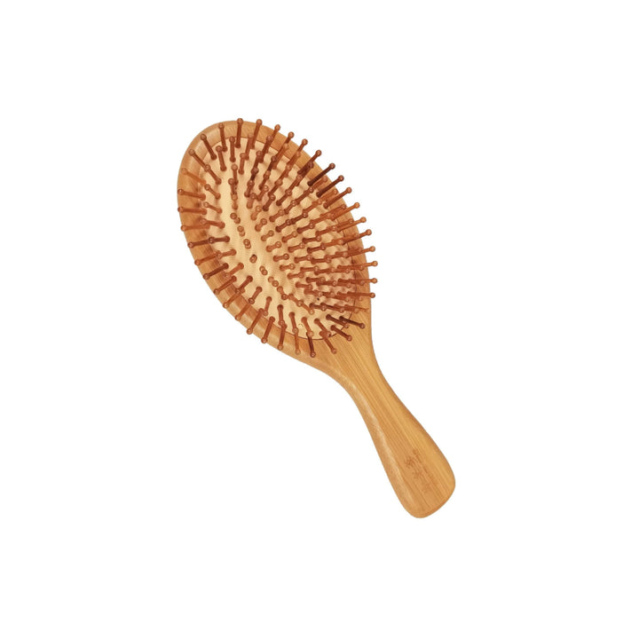 Wooden Bamboo Paddle Cushion Hair Brush