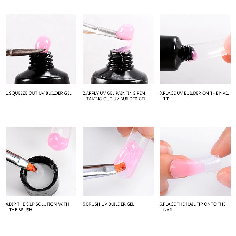 Acrylic Nail Gel Liquid for UV LED Soak Off Extension