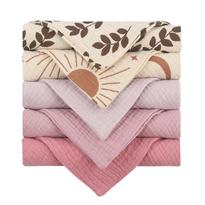 Soft Absorbent Gauze Cotton Baby Washcloths