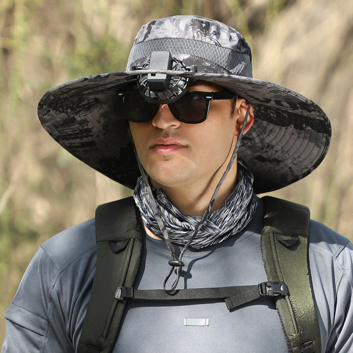 Men's Outdoor Sun Hat Hiking Climbing Fishing Hat