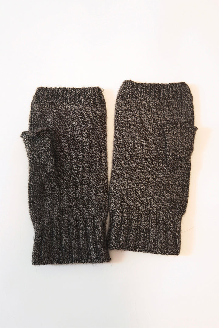 Wool Cashmere Half Finger Gloves For Men And Women