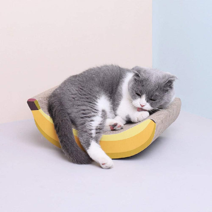 Banana Shaped Cat Scratching Board