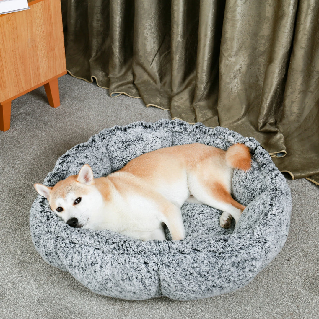 Two-Way Winter Warm Dog Bed