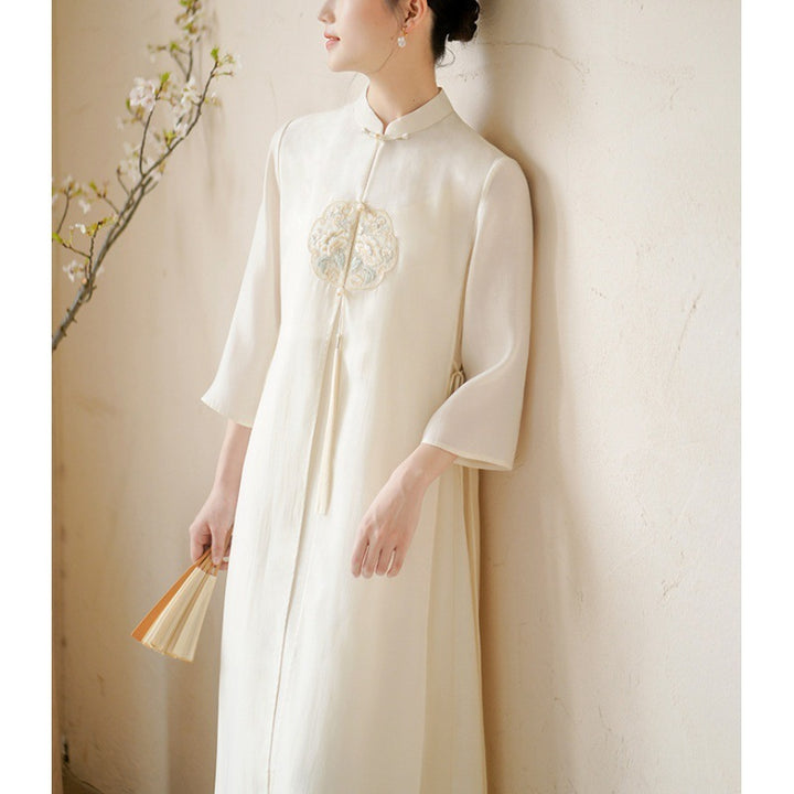 Retro Gentle Zen New Chinese Style Dress