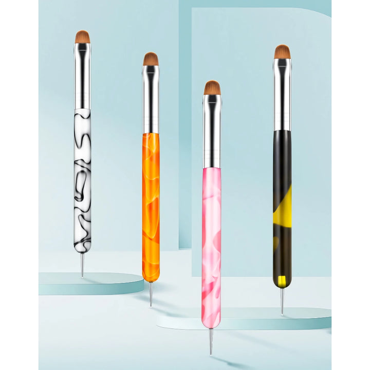 Double-Ended Acrylic Nail Art Brush & Dotting Pen