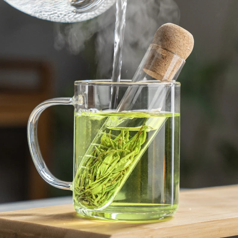 Elegant Glass Tea Infuser