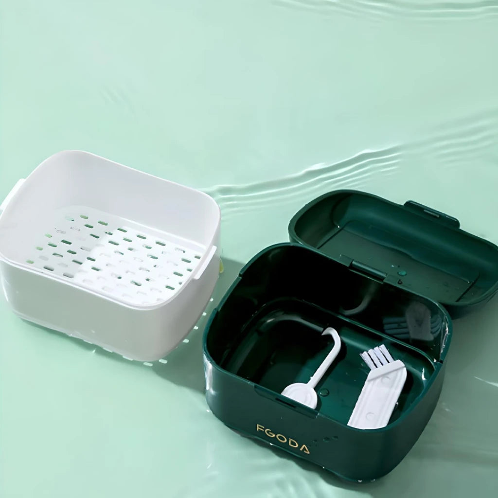 Oral Orthodontic Retainer Cleaning Case