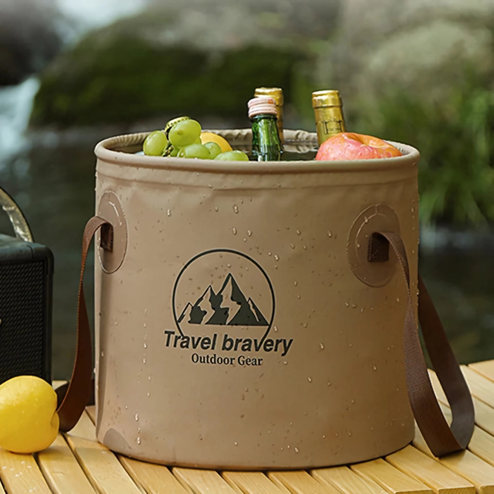 Portable Folding Bucket for Outdoor Activities