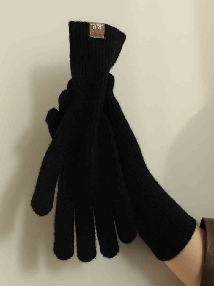 Warm-keeping And Cold-proof Finger Touch Screen Gloves