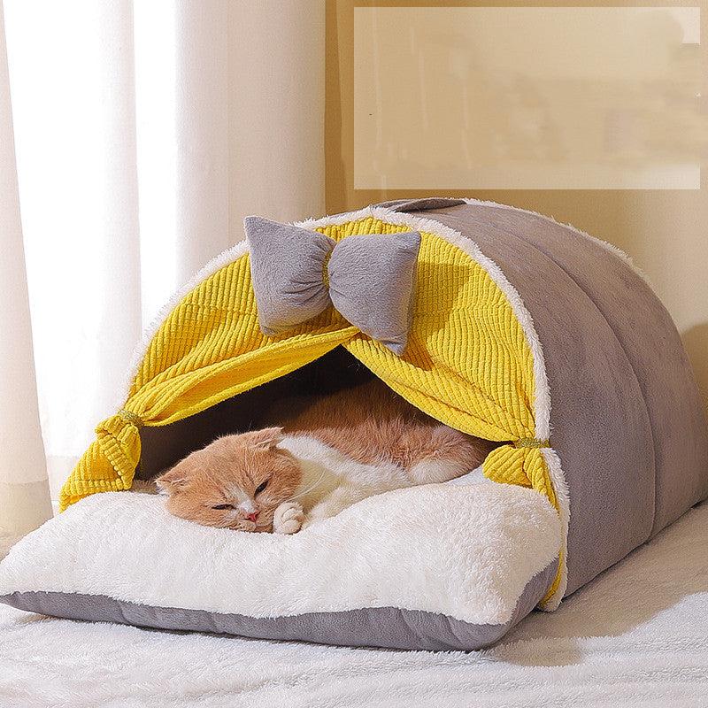 Cat's Nest Semi Enclosed All Season - Trendha