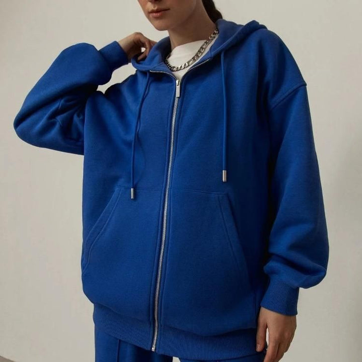 Comfy Oversized Hoodie & Wide-Leg Tracksuit Set