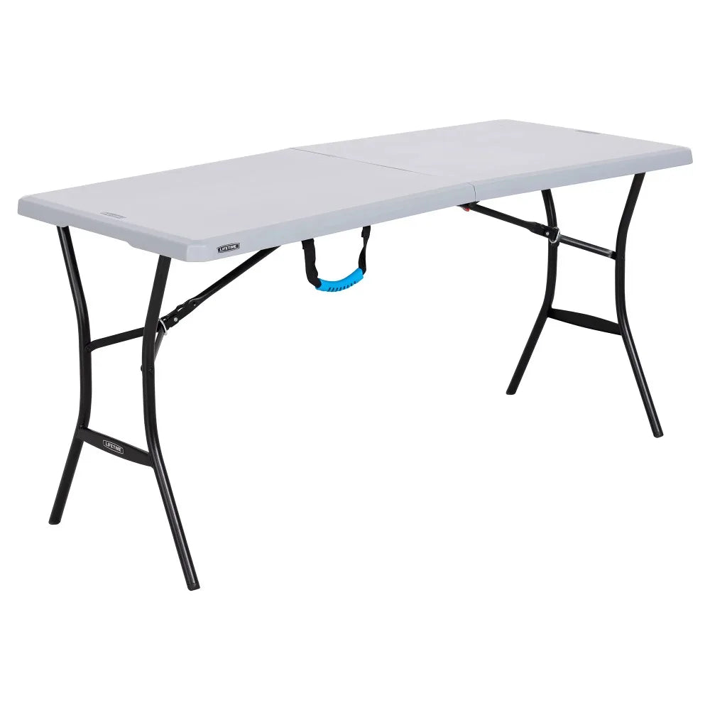 Portable 5-Foot Folding Table for Outdoor and Indoor Use