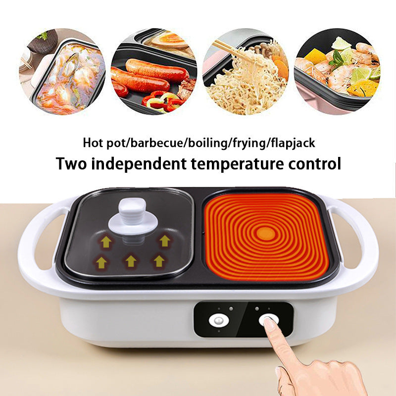 Multi-functional Dual-use Electric Caldron Electric Frying Oven