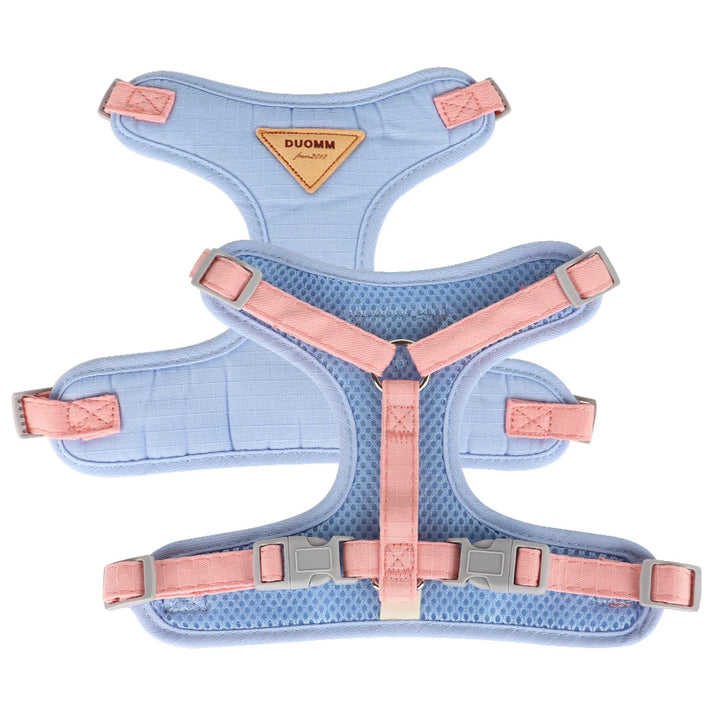 Soft Mesh Cat and Dog Vest Harness with Leash Set