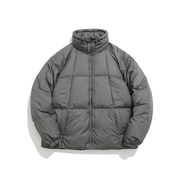 Stand-up Collar Down Jacket Unisex Thickened