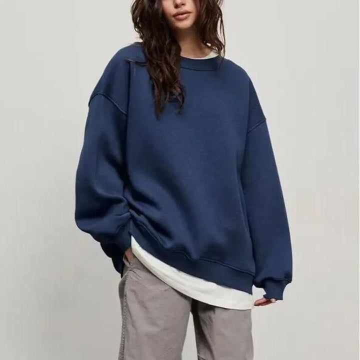 Women's Casual Hip Hop Fleece Sweatshirt