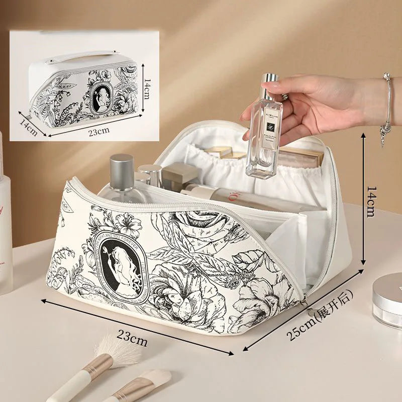 Large Capacity Waterproof Travel Makeup Organizer