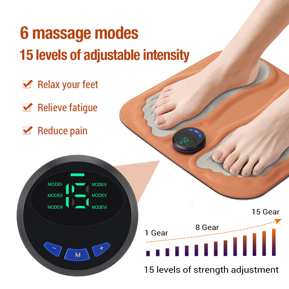 Electric EMS Foot Massage Pad