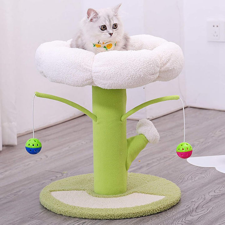 Ultimate Cat Tree Tower with Scratcher Post & Climbing Frame