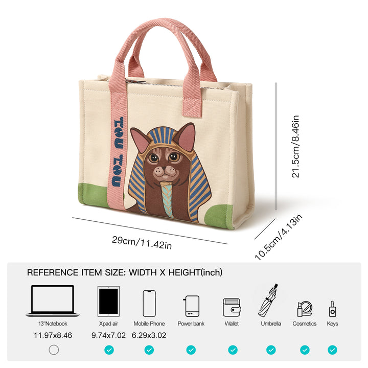 Large Capacity PU Tote Bag