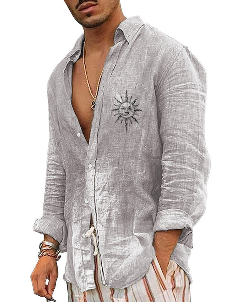 3D Digital Printing Shirt Casual Loose Hawaiian Cardigan