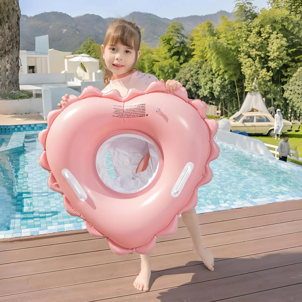 Inflatable Pool Float Swimming Ring Seat for Kids