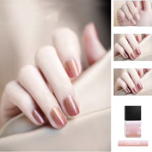 Temperature-changing Twilight Phototherapy Nail Polish Glue